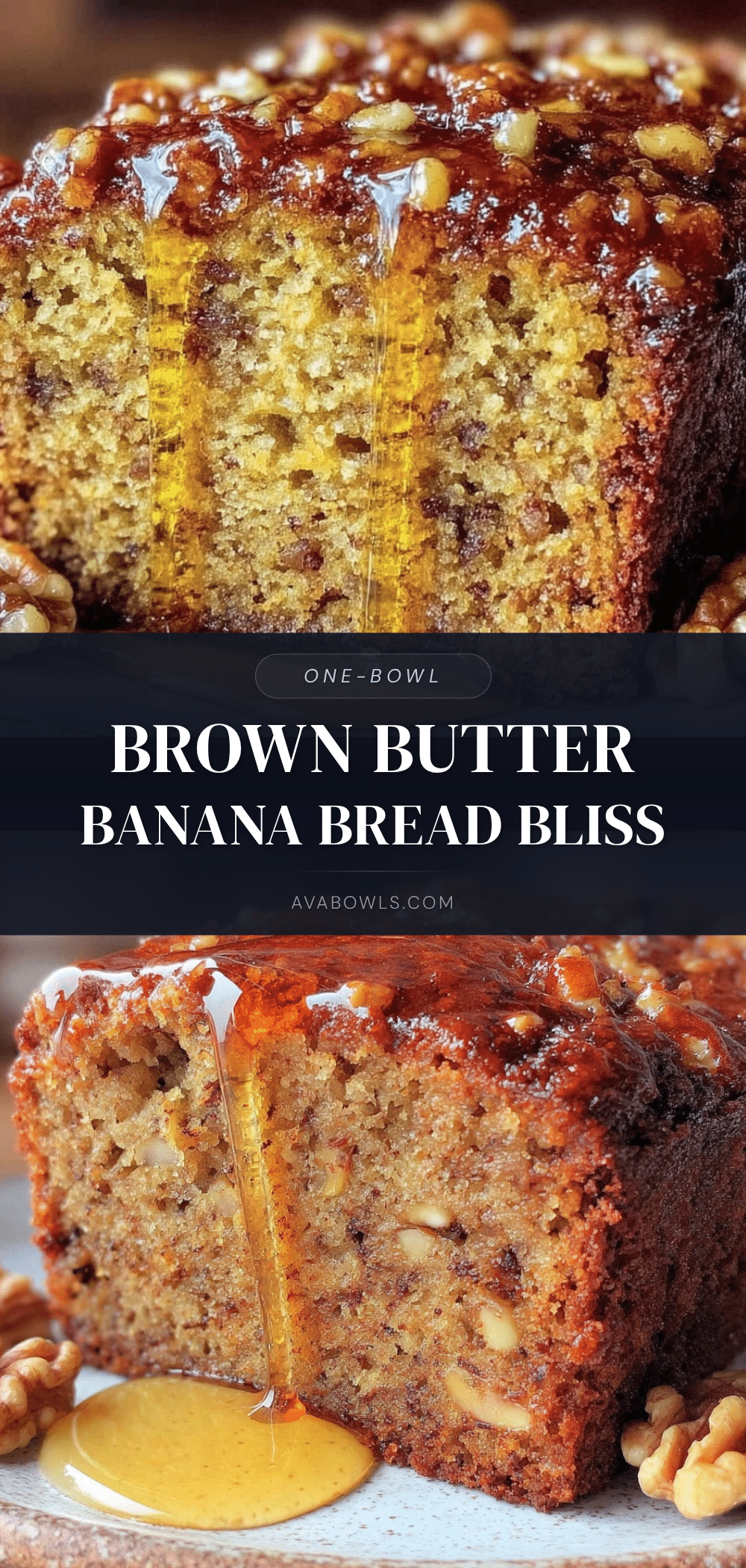 brown butter banana bread recipe