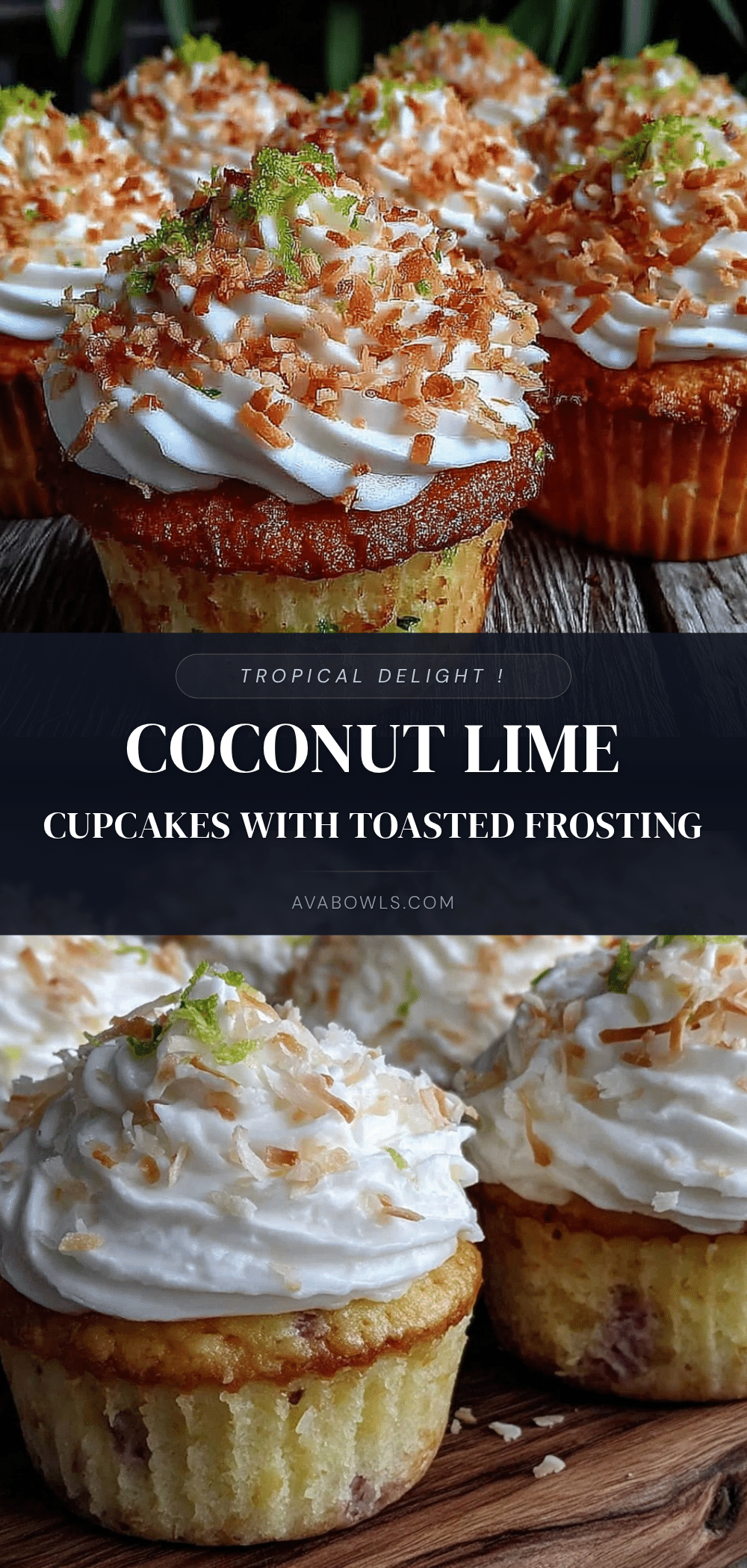 coconut lime cupcakes recipe