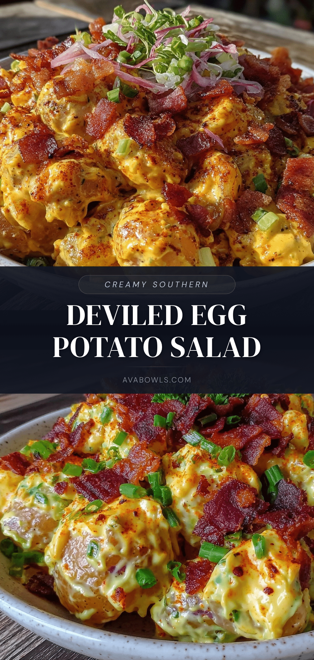 creamy southern deviled egg potato salad recipe