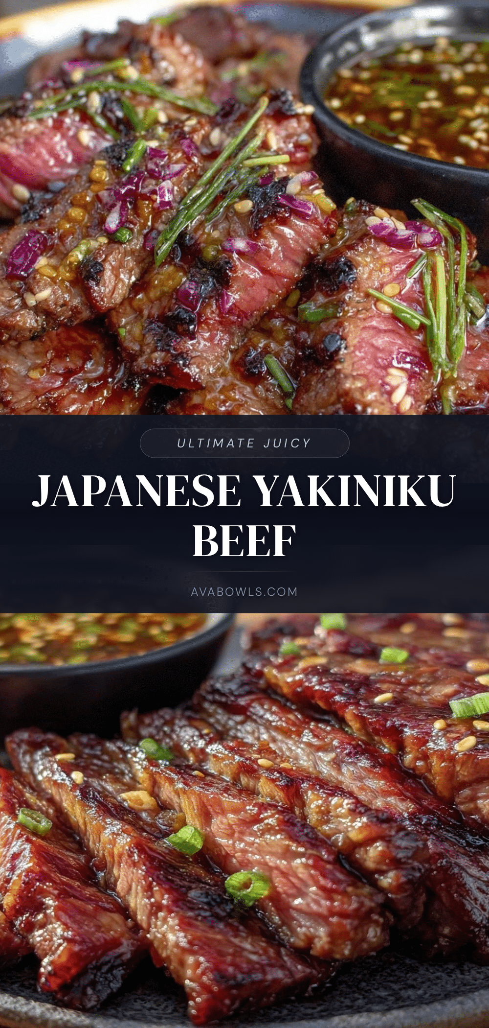 Japanese yakiniku grilled beef recipe