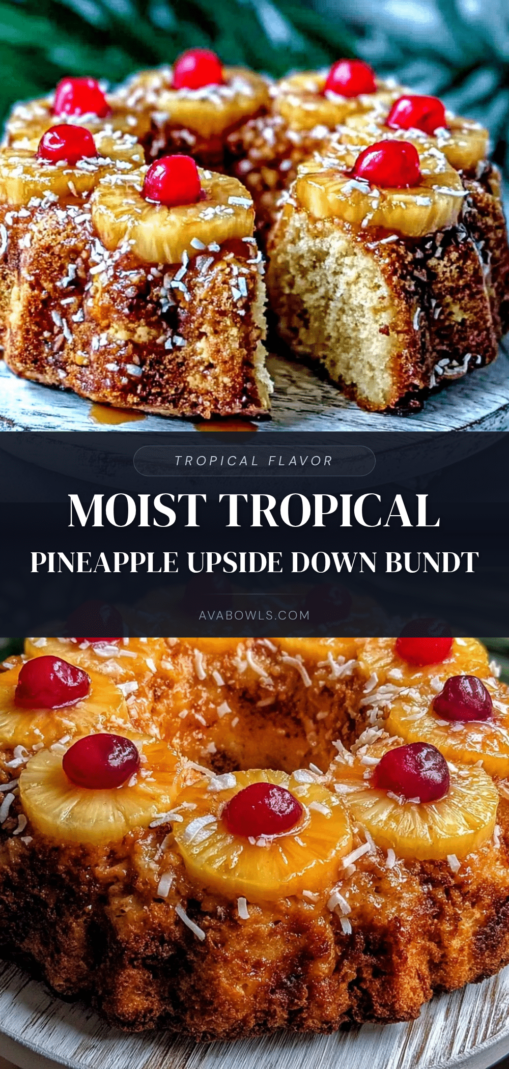 moist tropical pineapple upside down bundt cake recipe