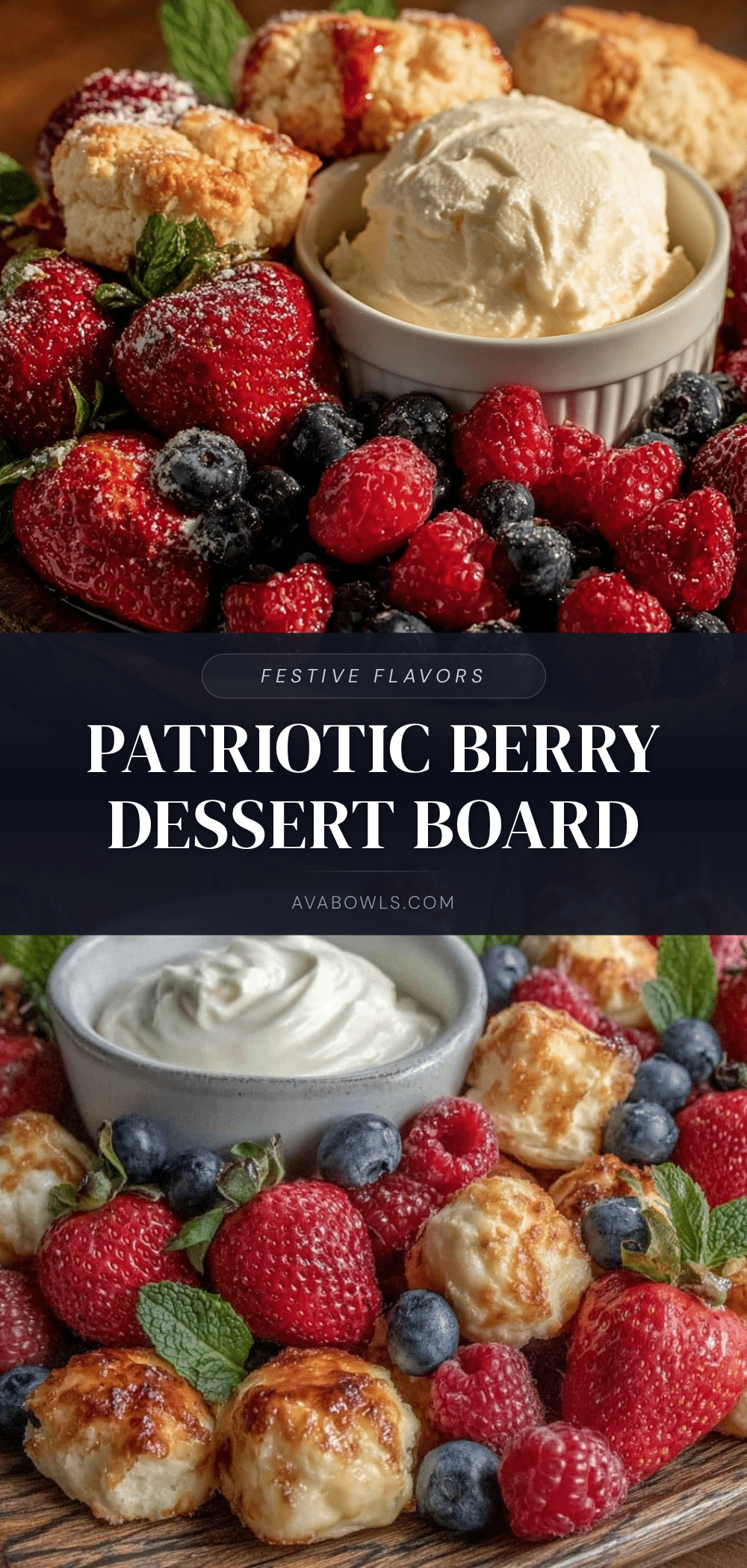 patriotic dessert charcuterie board recipe
