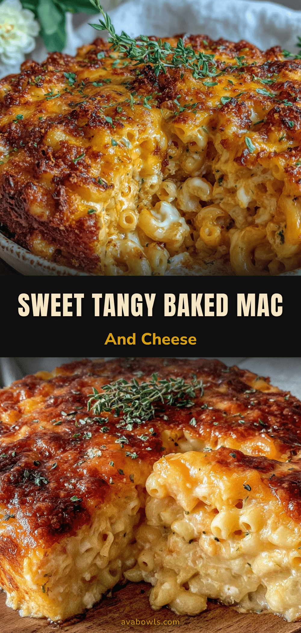 baked mac and cheese casserole recipe