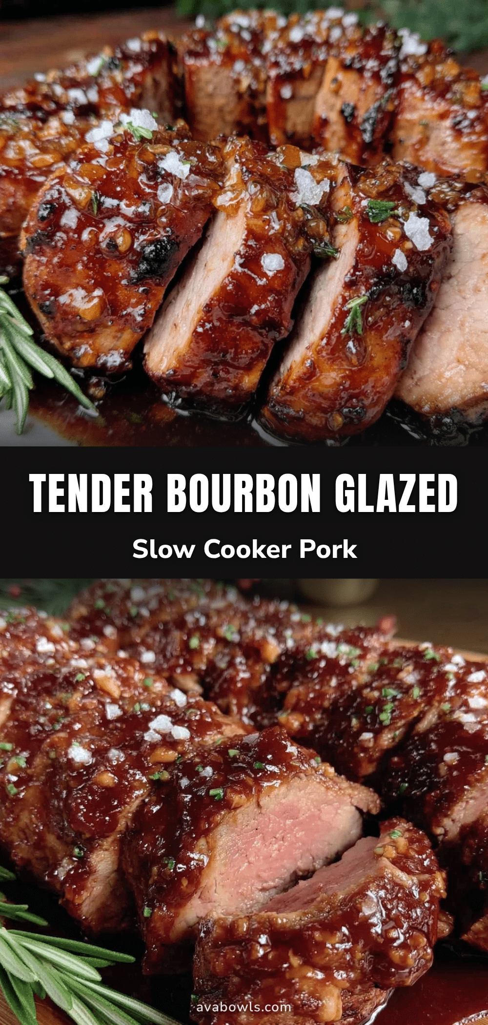 bourbon glazed pork tenderloin slow cooker recipe recipe