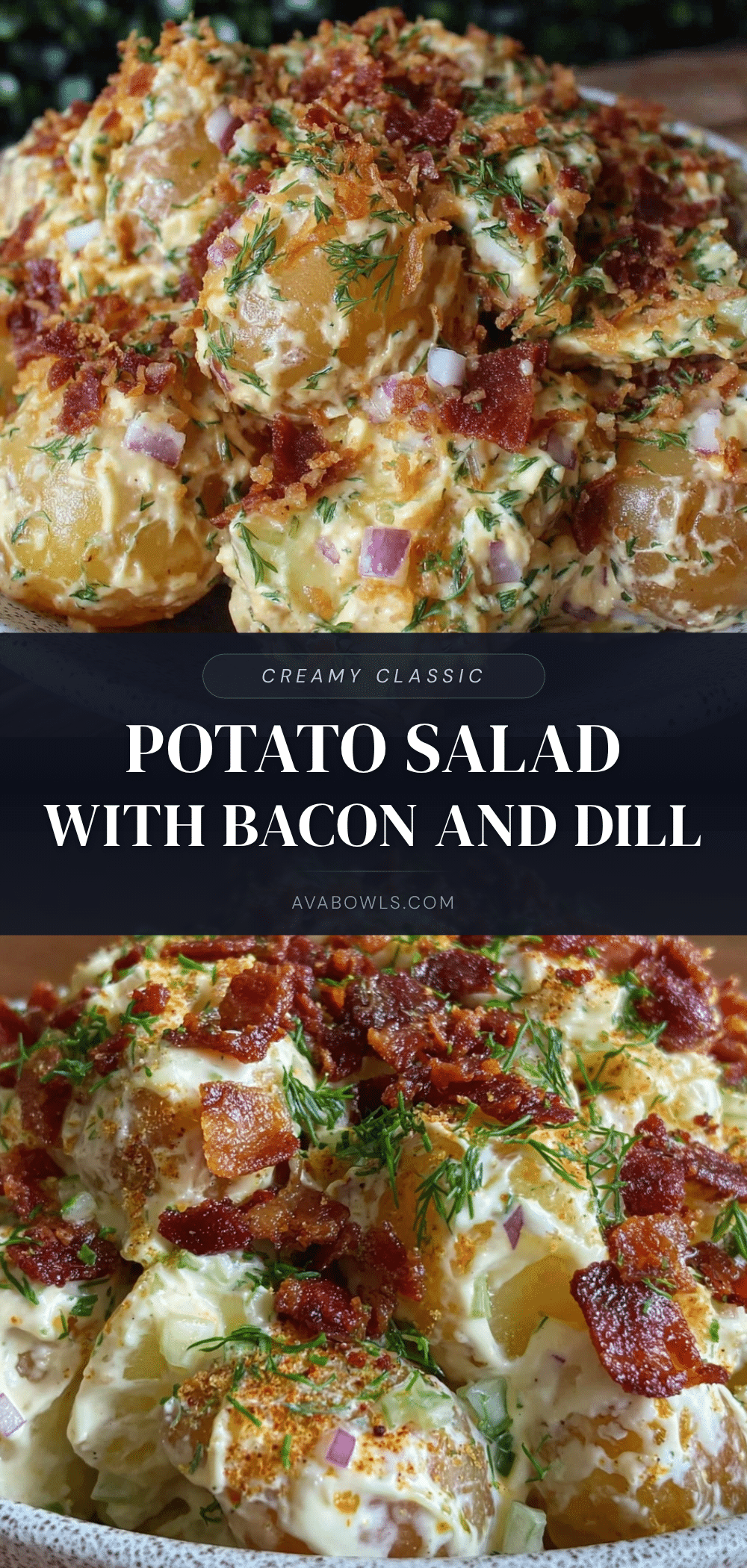 creamy classic American potato salad recipe