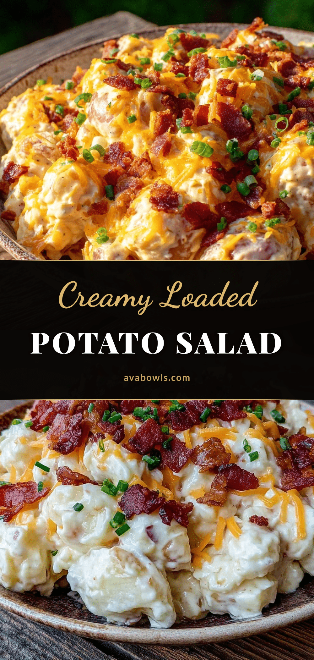 creamy loaded potato salad recipe