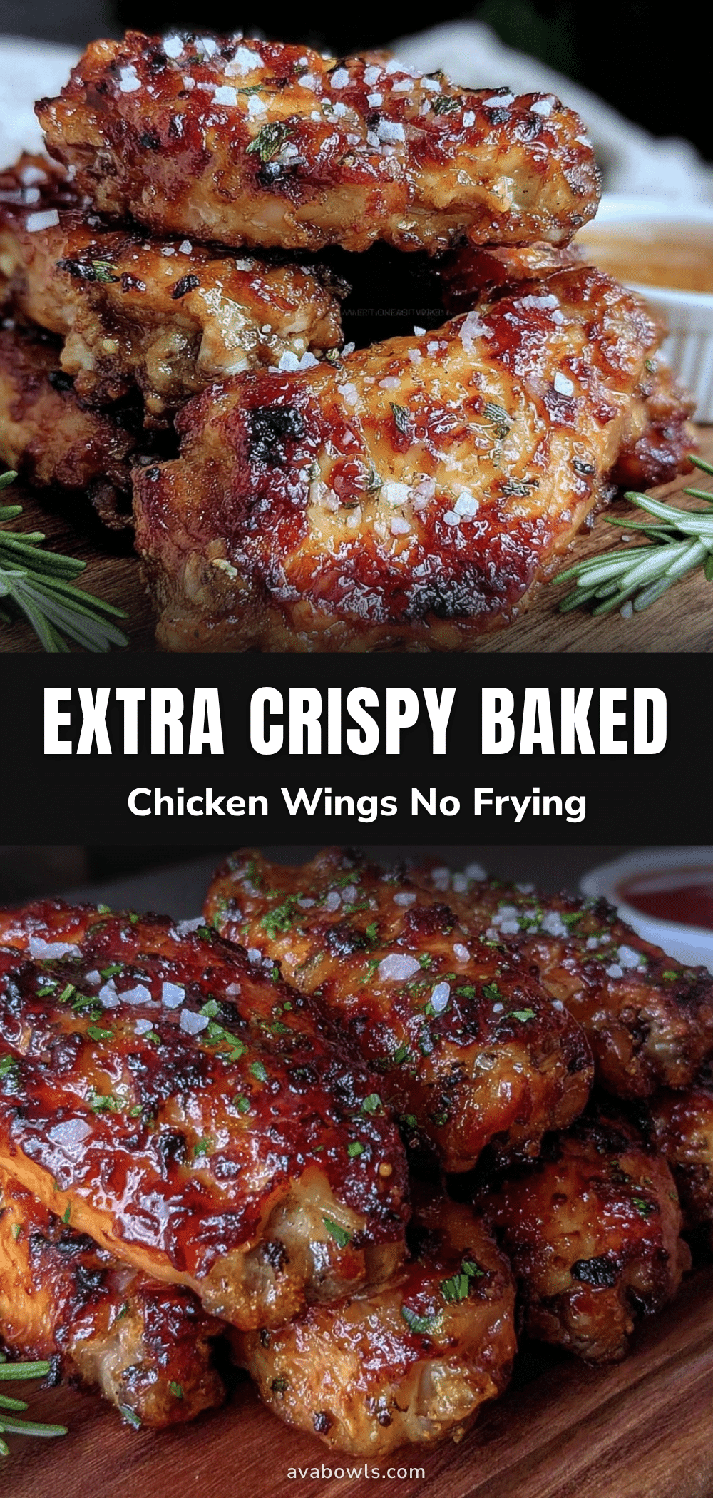 crispy baked chicken wings recipe