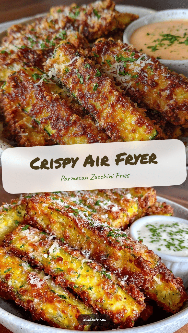 crispy Parmesan zucchini fries recipe