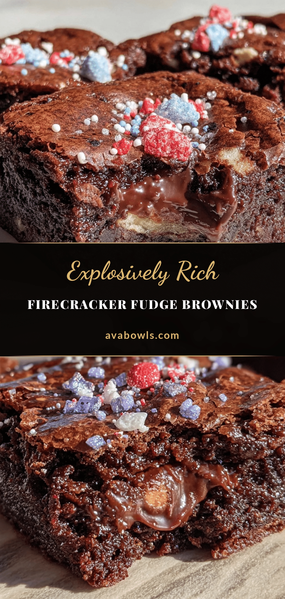 firecracker fudge brownies recipe