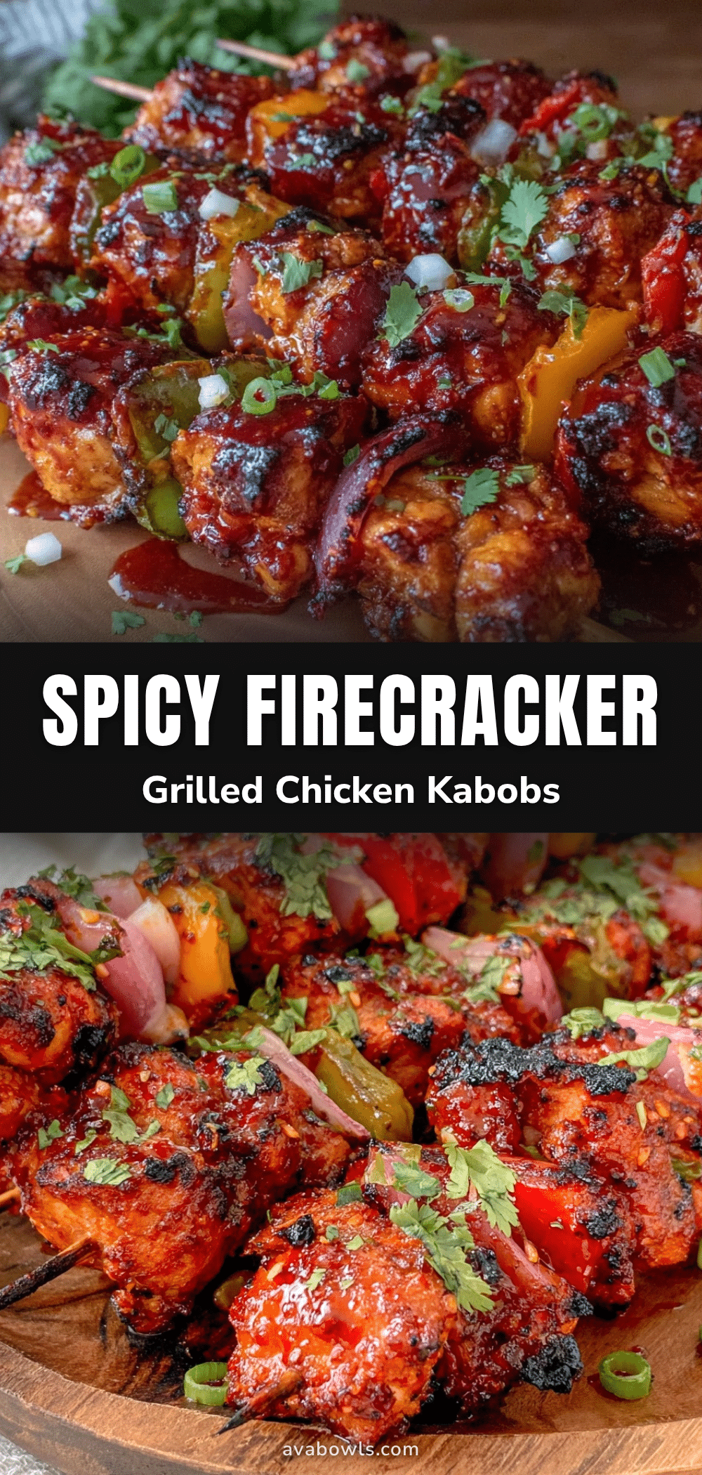 firecracker grilled chicken kabobs recipe
