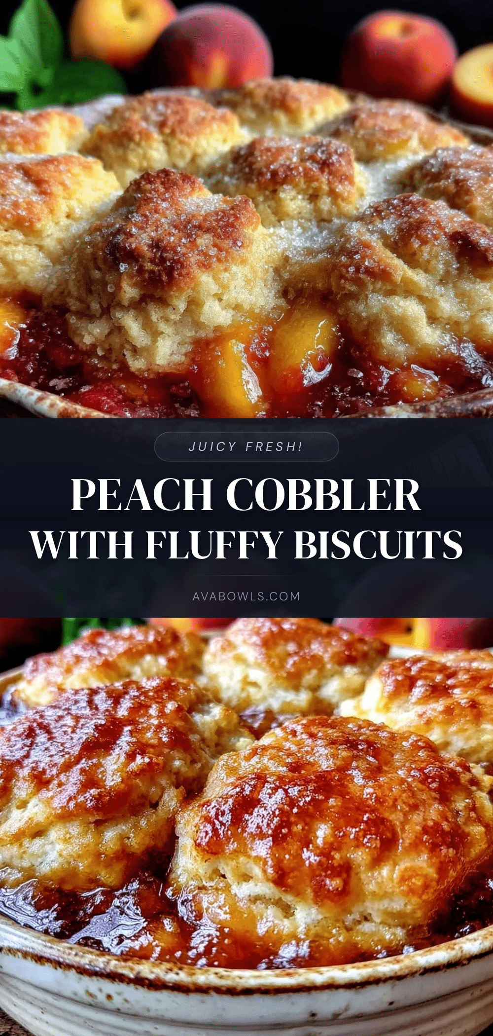 fresh peach cobbler recipe