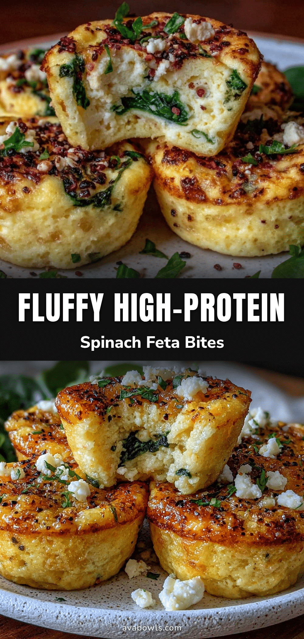 high protein egg white bites recipe