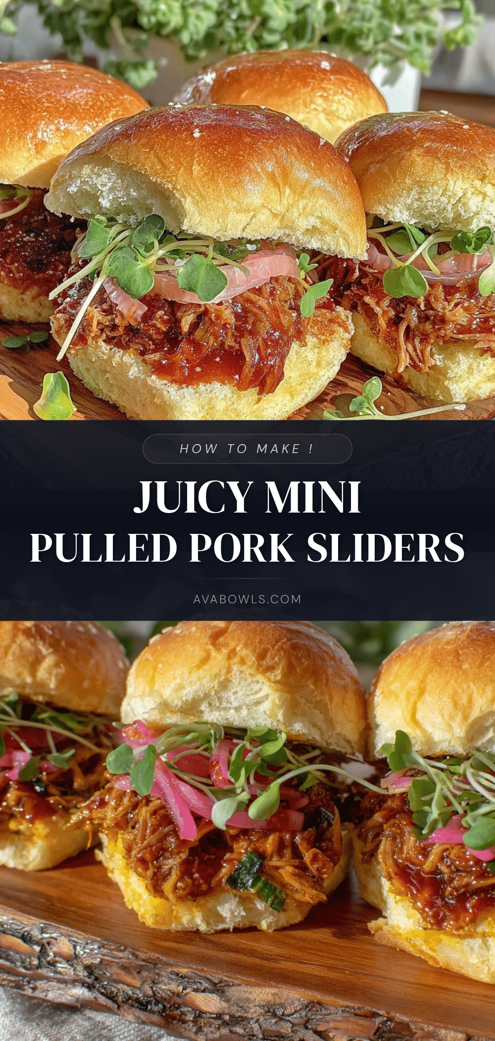 mini pulled pork sliders recipe