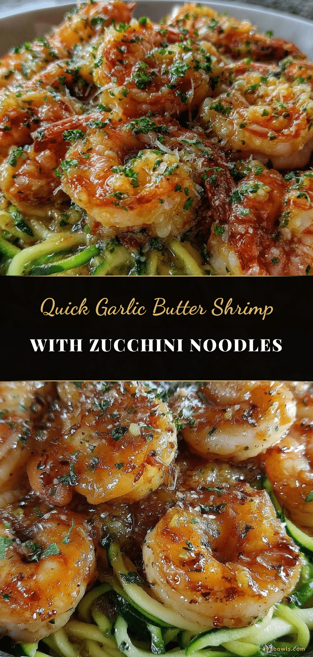 quick garlic butter shrimp recipe