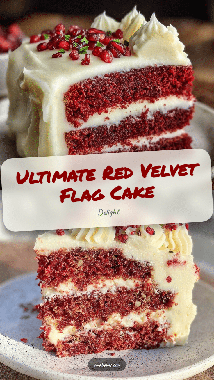 red velvet flag cake recipe