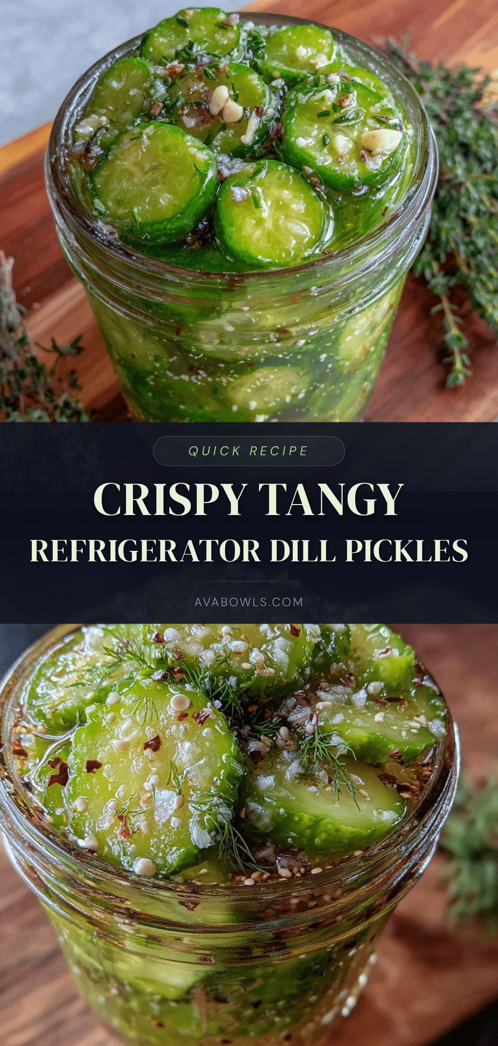 refrigerator dill pickles recipe