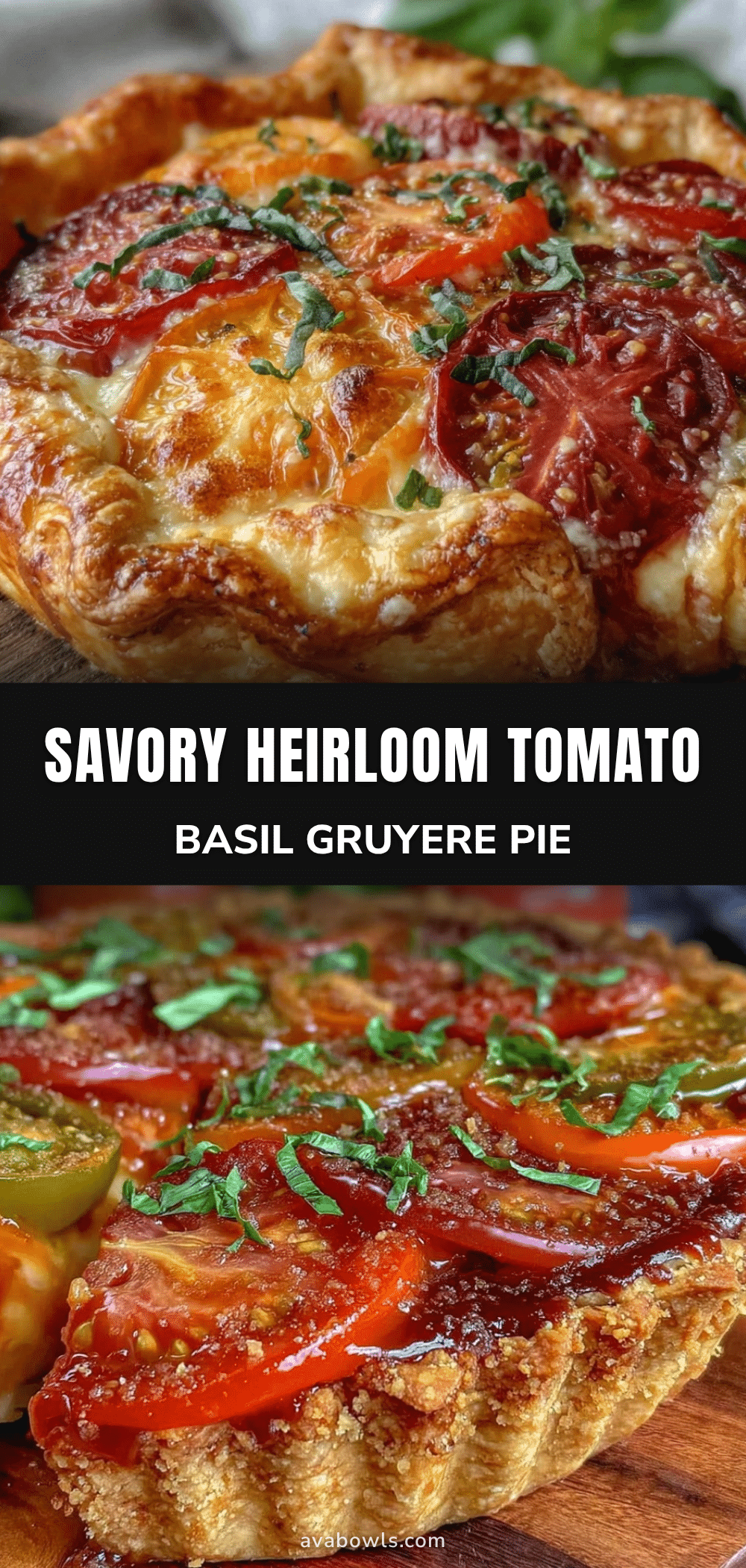 savory heirloom tomato pie recipe