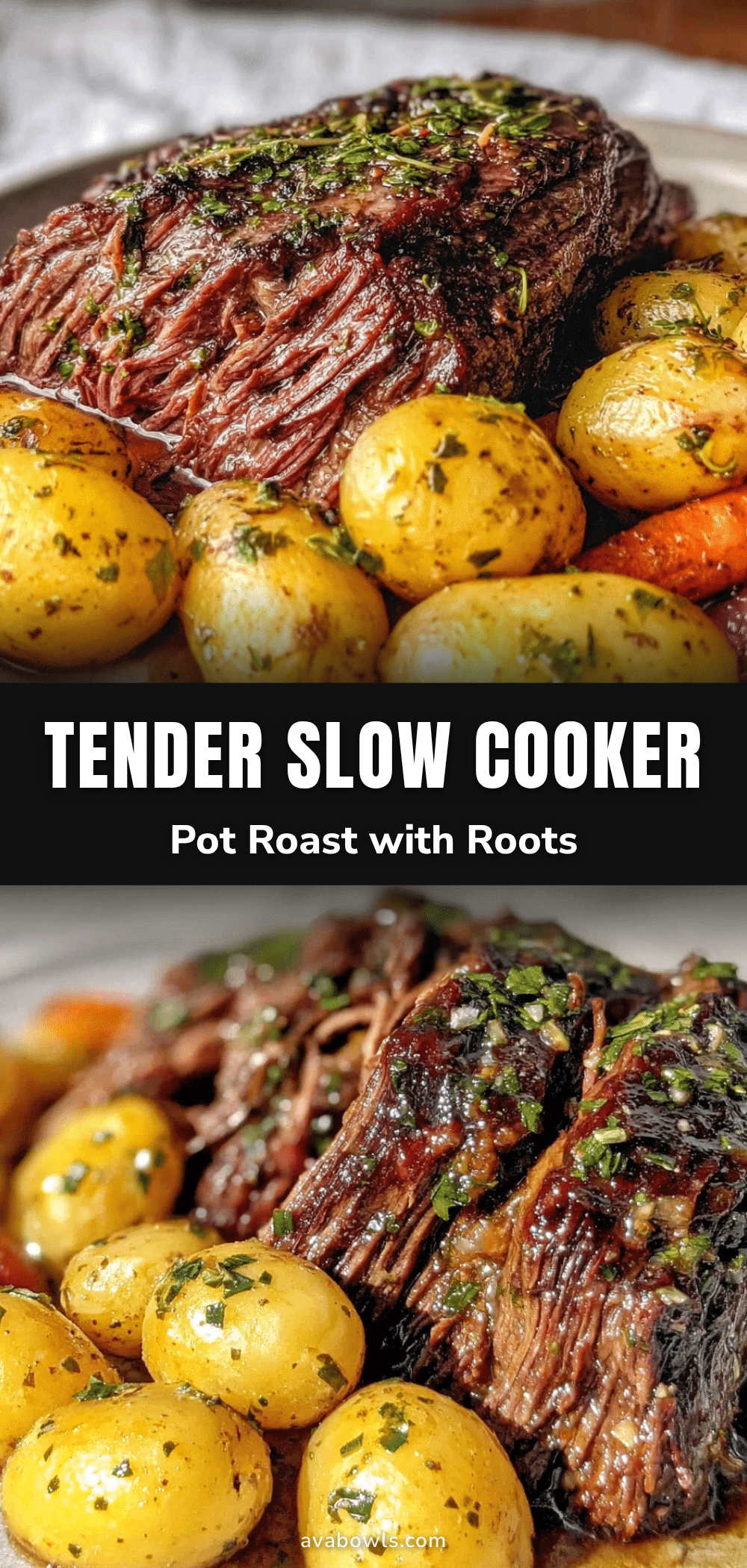 slow cooker pot roast recipe