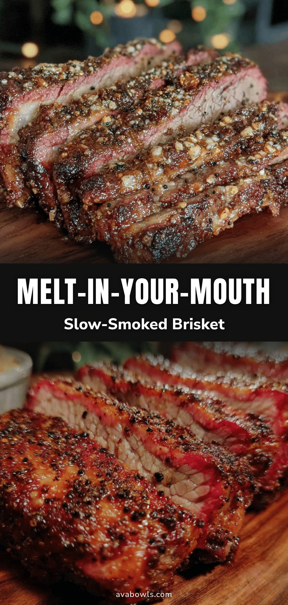 slow-smoked beef brisket recipe