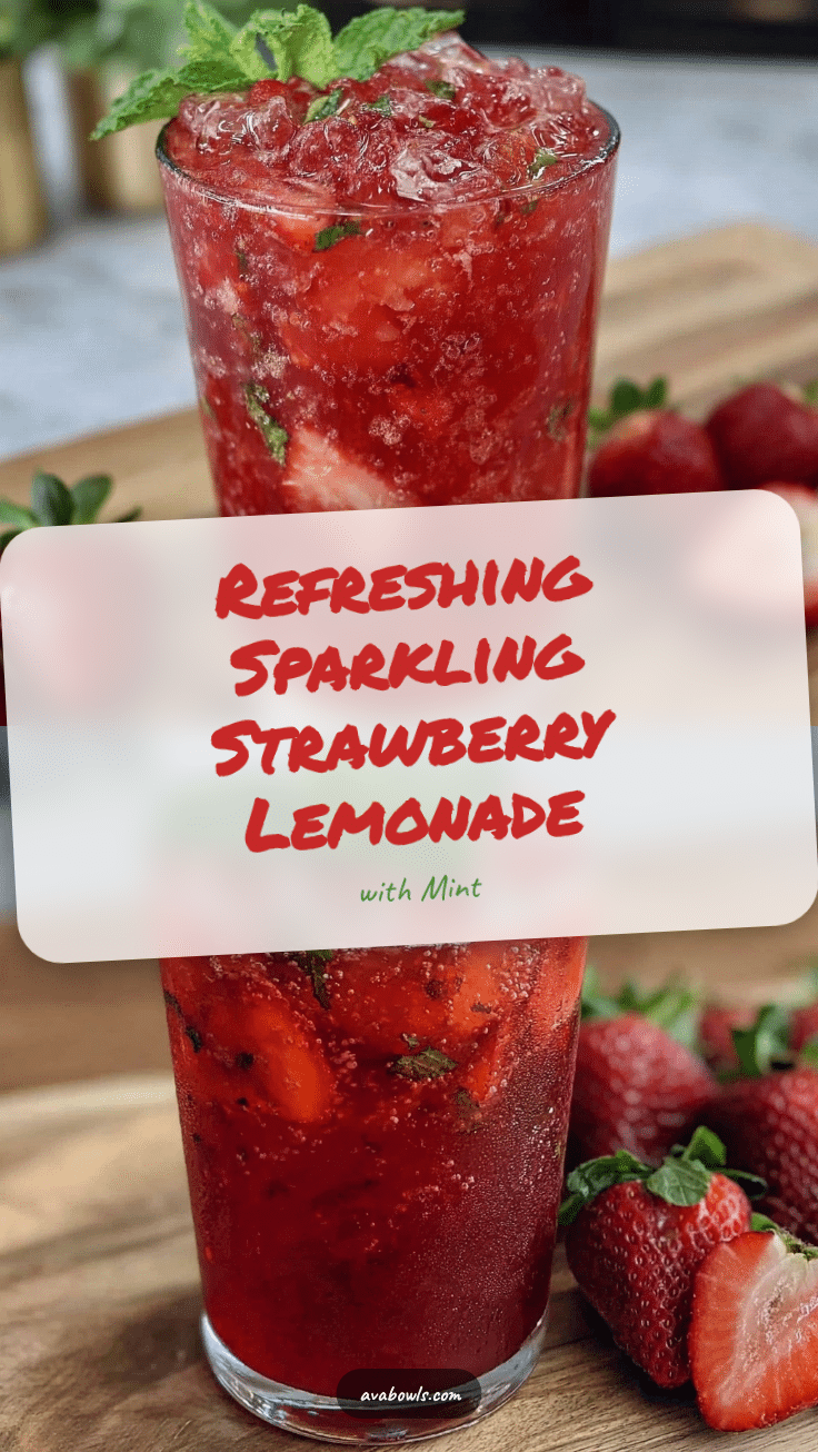 sparkling strawberry lemonade recipe