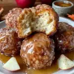 apple cider donut holes - featured image