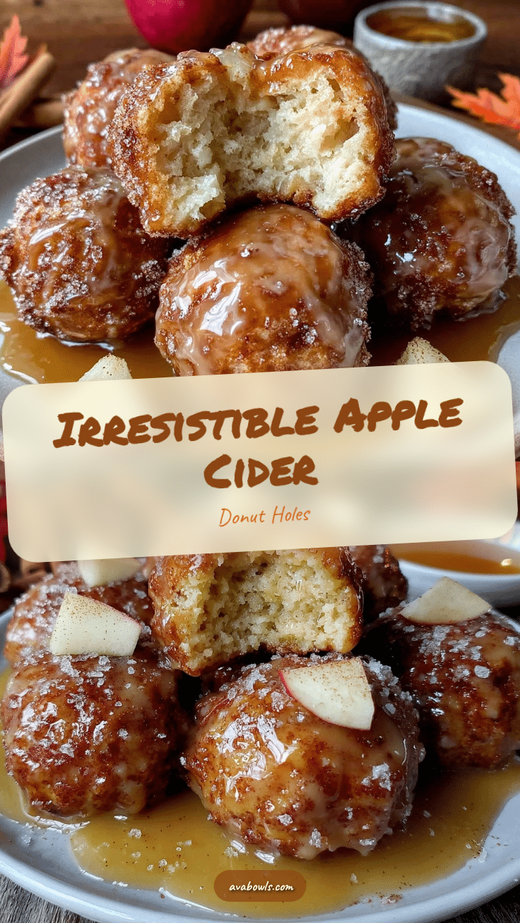apple cider donut holes recipe