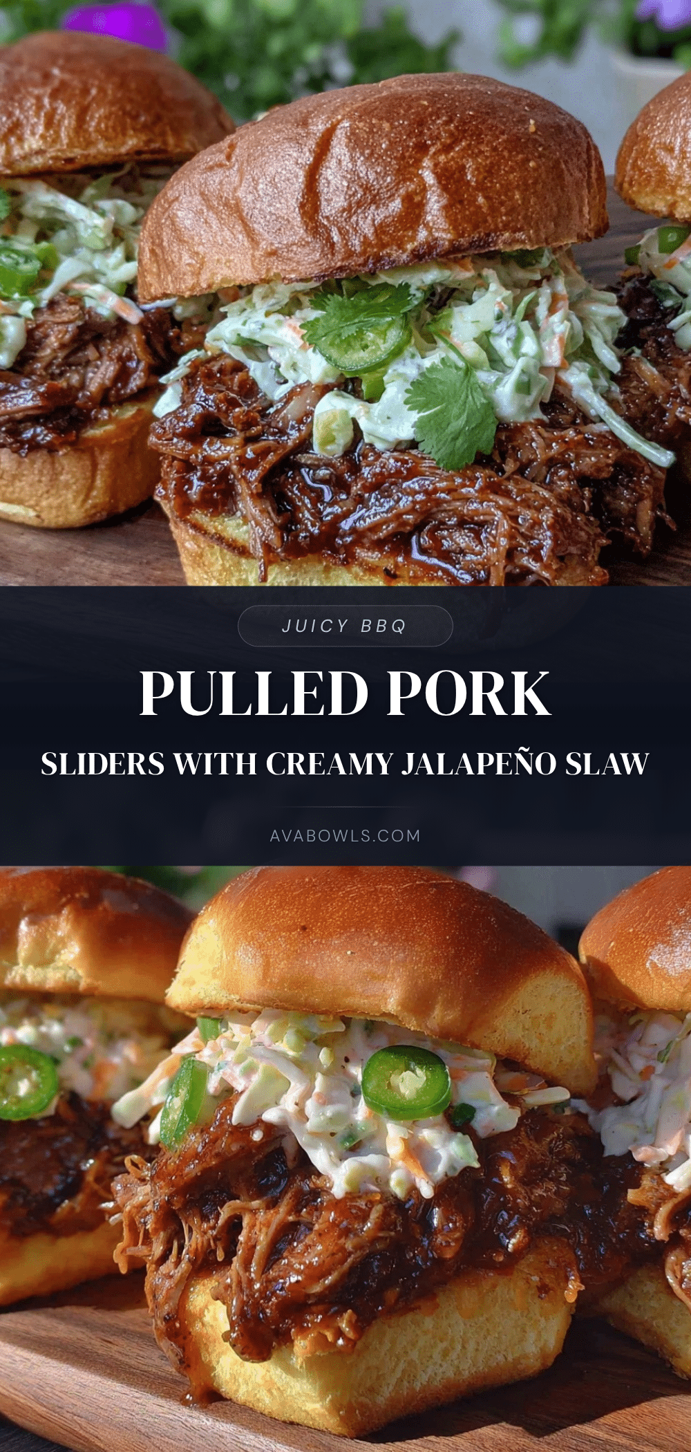 BBQ pulled pork sliders recipe