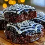 black velvet spider web cookies - featured image