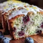 blueberry zucchini bread - featured image