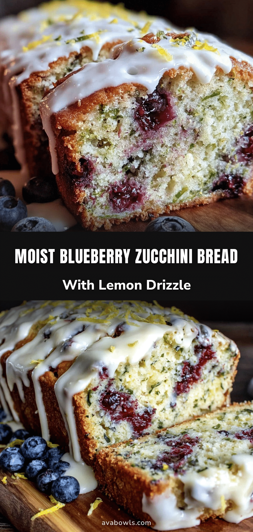 blueberry zucchini bread recipe