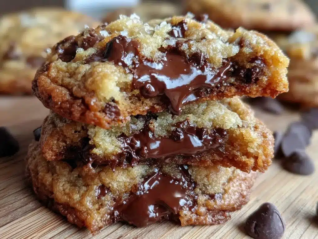 brown butter chocolate chip cookies - featured image
