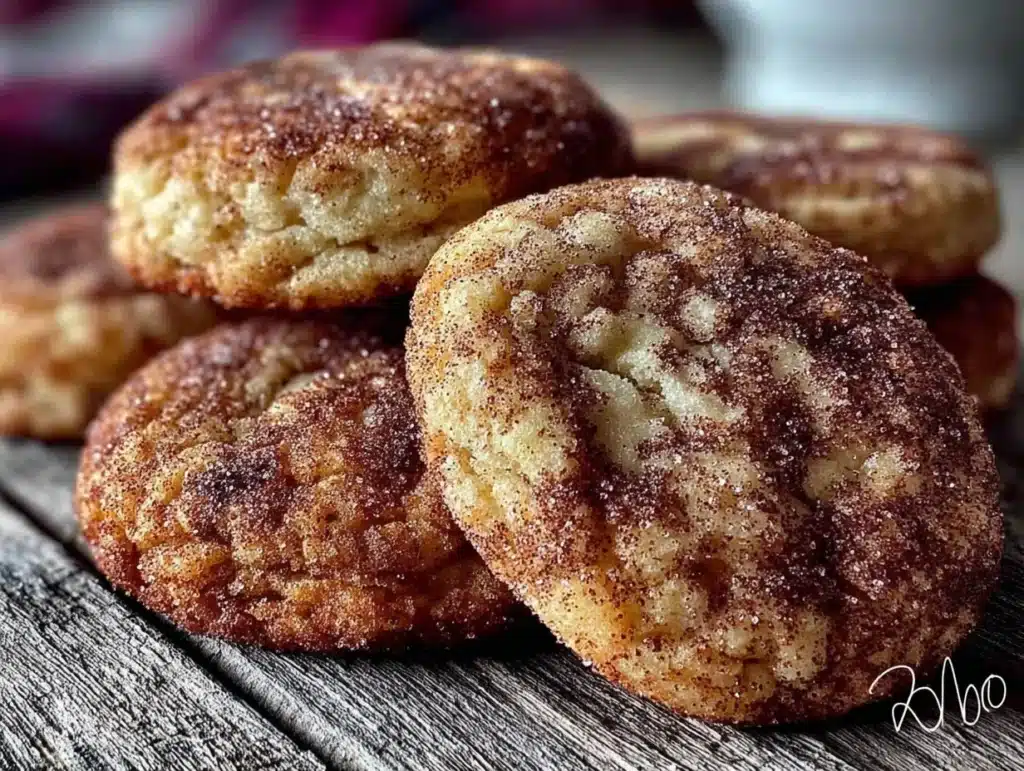 chai spice snickerdoodle cookies - featured image