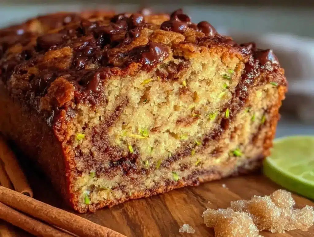 chocolate chip zucchini bread - featured image