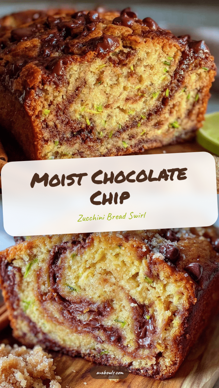 chocolate chip zucchini bread recipe