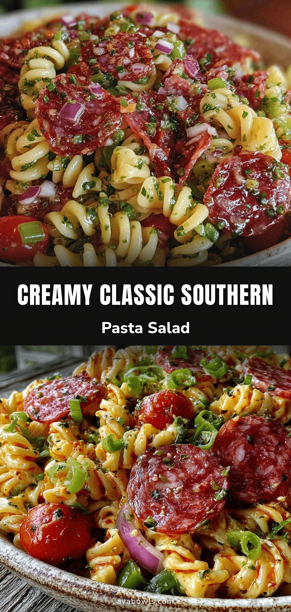classic Southern pasta salad recipe