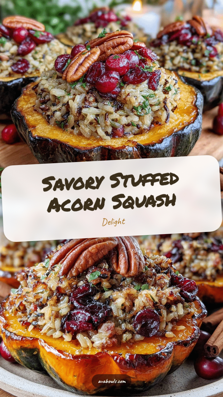 cozy stuffed acorn squash recipe recipe