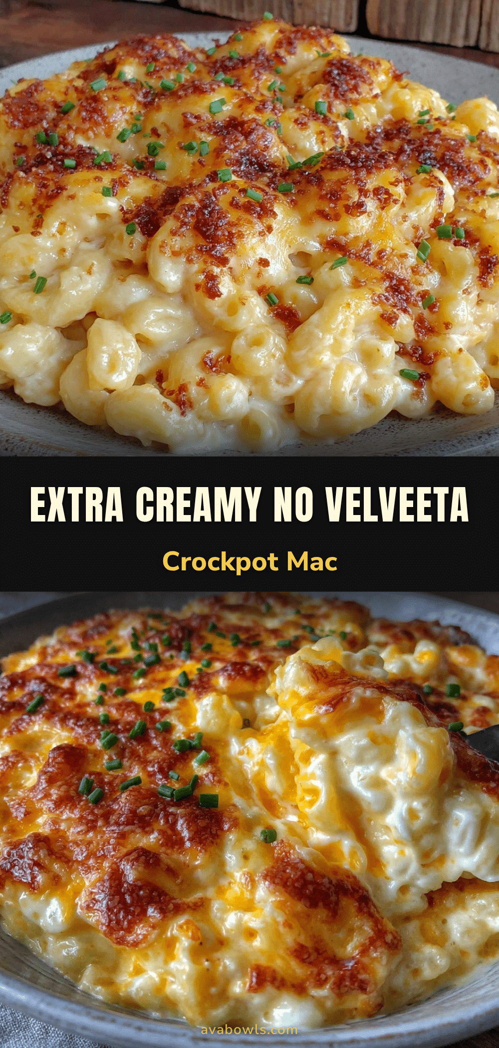 creamy crockpot mac and cheese no velveeta recipe