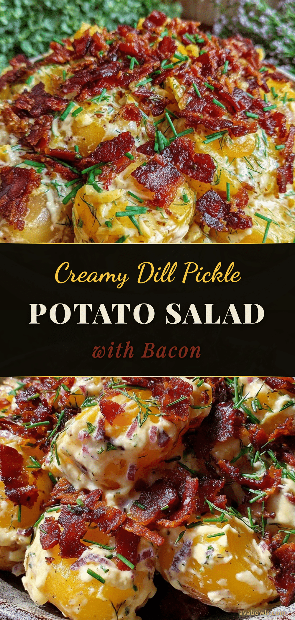 creamy dill pickle potato salad recipe