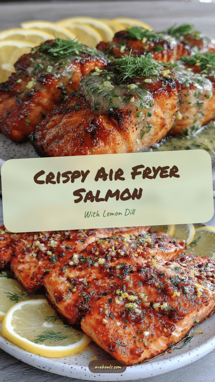 crispy air fryer salmon fillets recipe