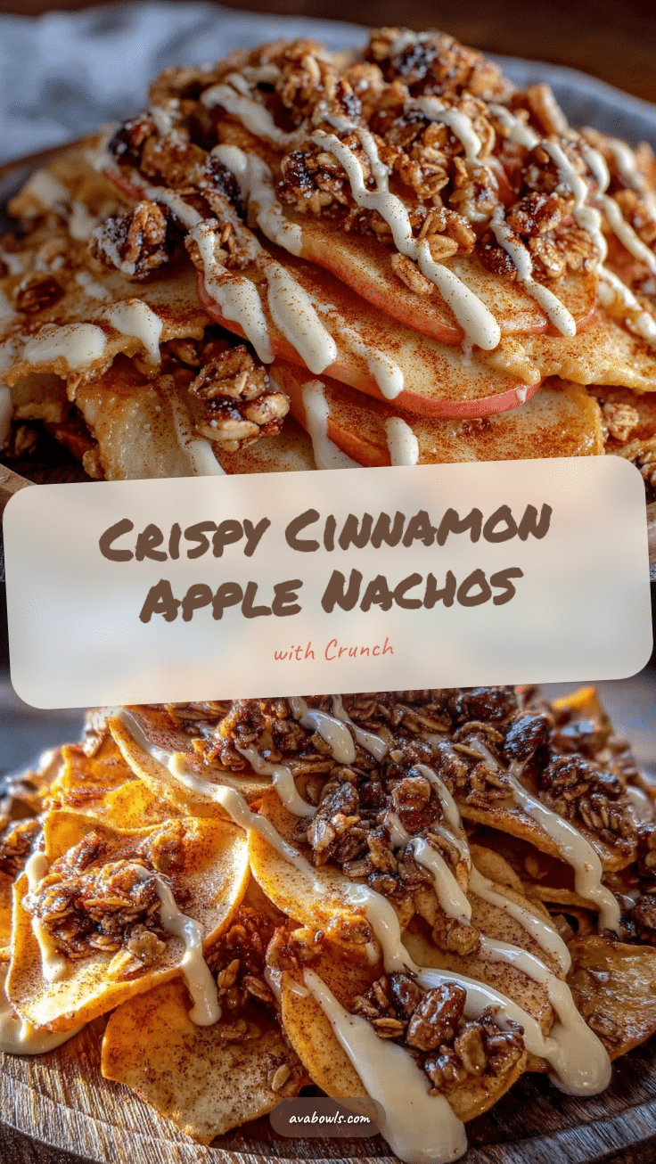 crispy cinnamon apple nachos recipe