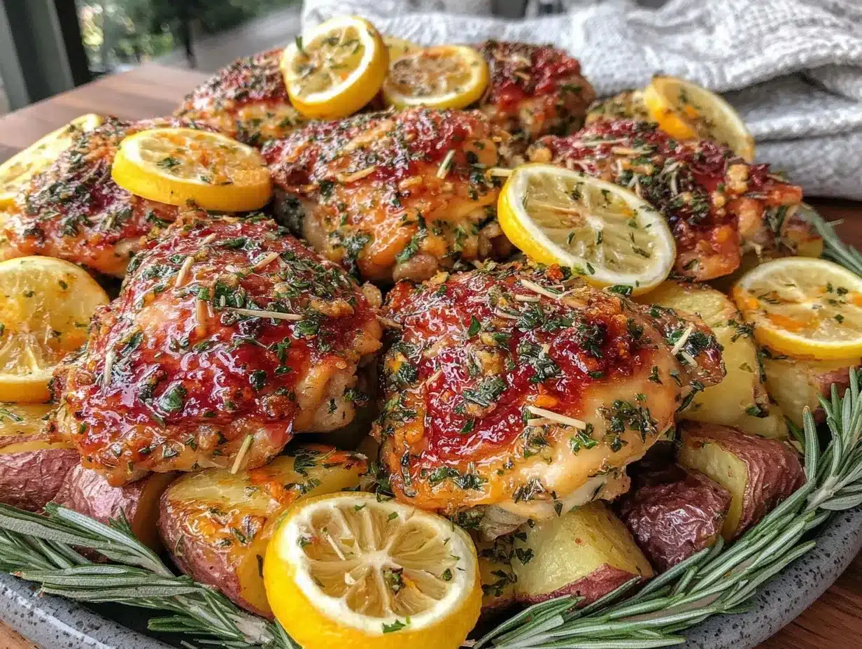 crispy lemon herb chicken preparation steps