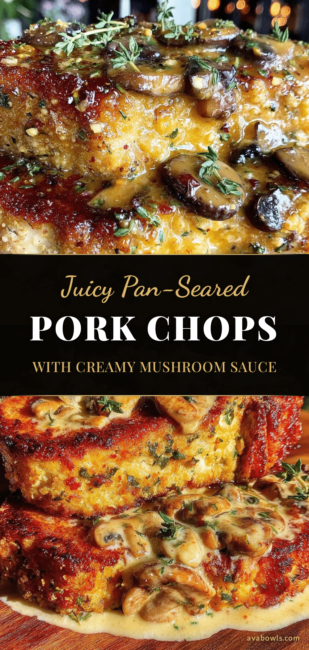 crispy pan-seared pork chops recipe