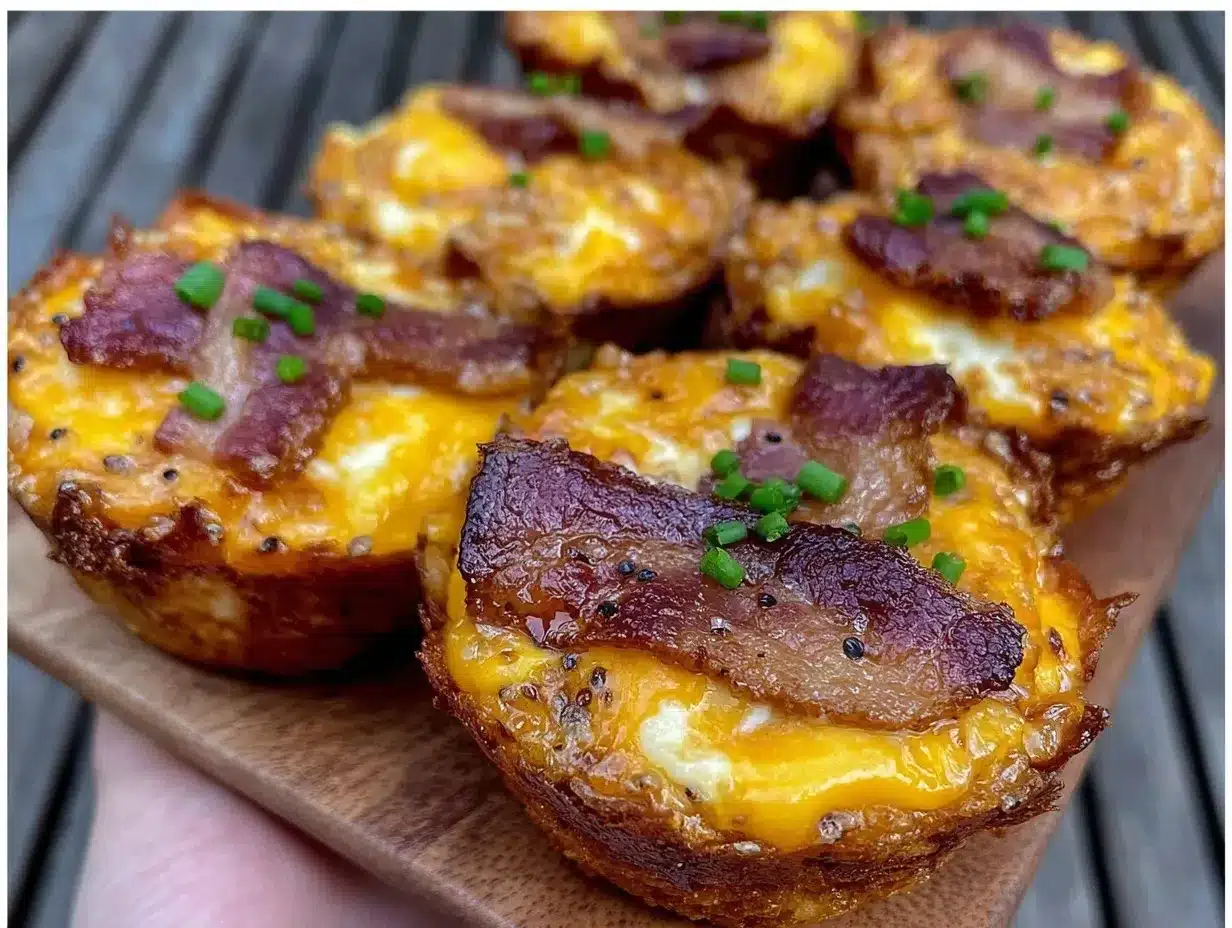 easy freezable breakfast egg muffin cups preparation steps