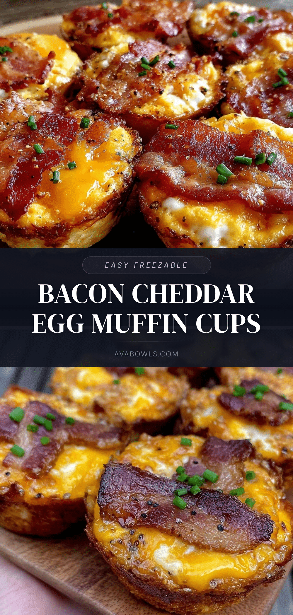 easy freezable breakfast egg muffin cups recipe