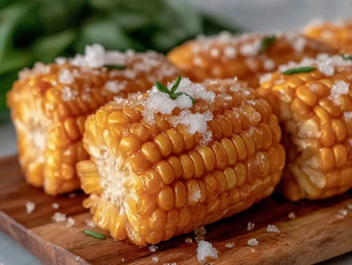 freezing corn on the cob without blanching preparation steps