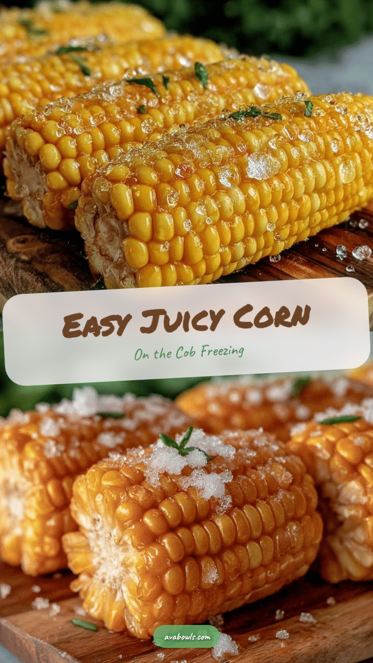 freezing corn on the cob without blanching recipe