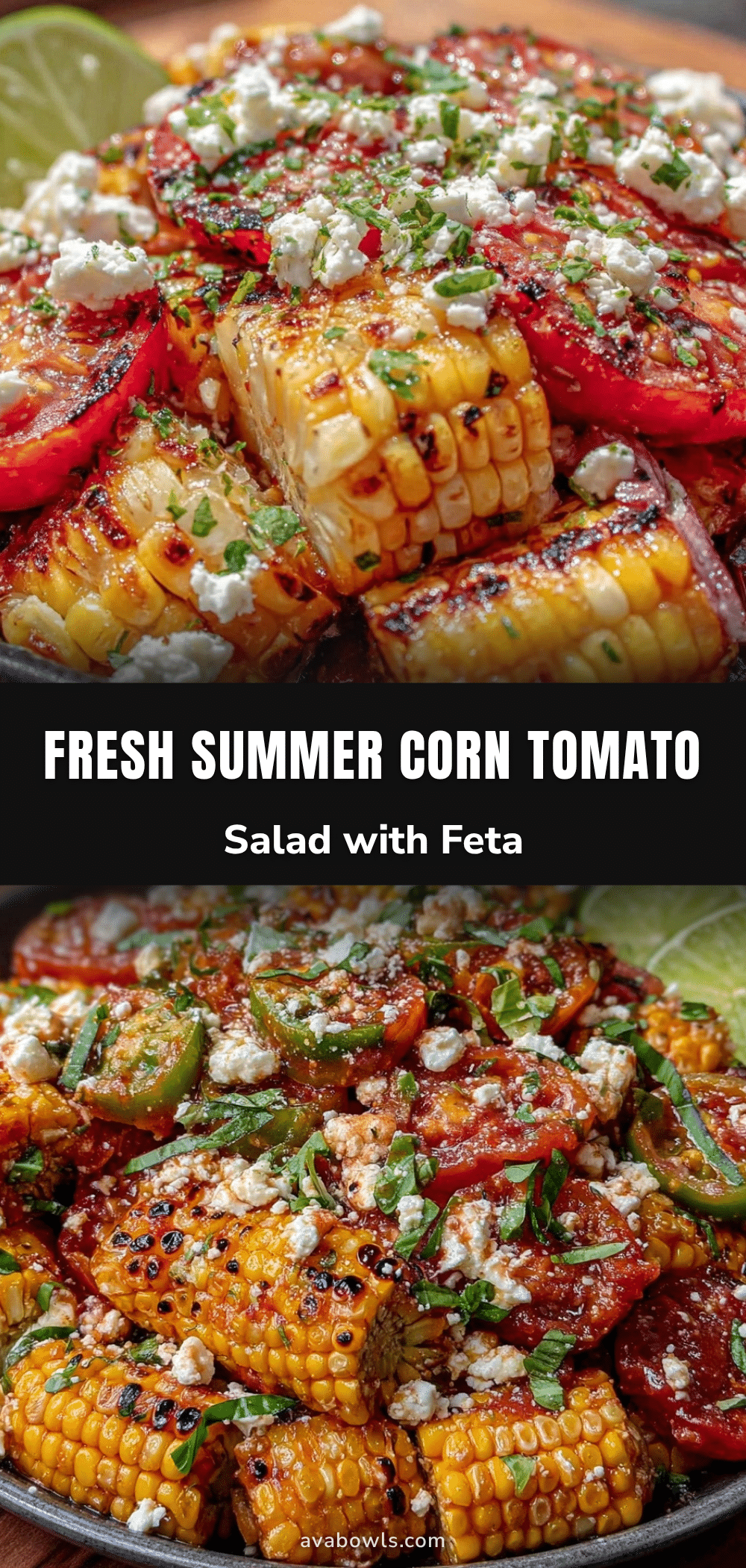 fresh summer corn and heirloom tomato salad recipe