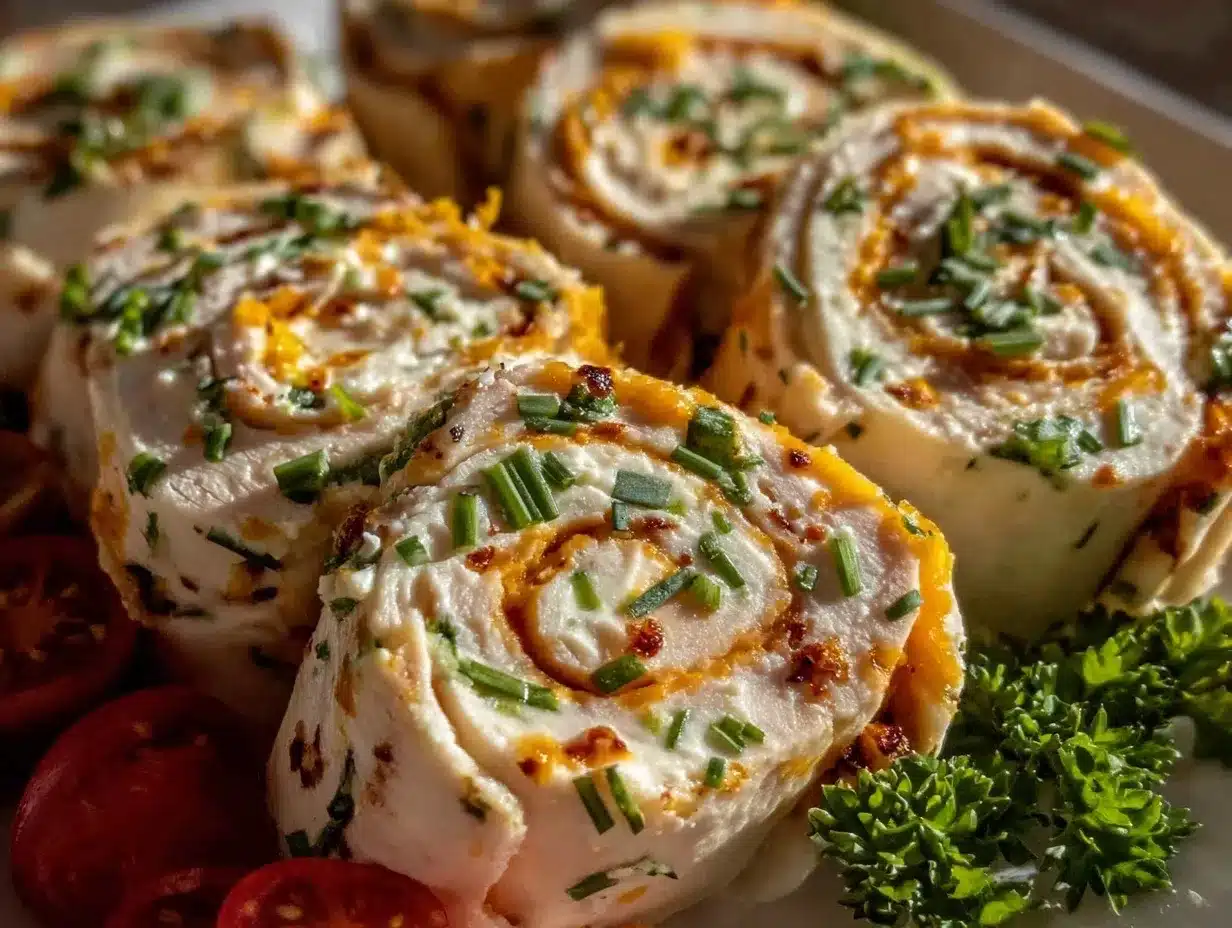 healthy high-protein turkey pinwheels preparation steps