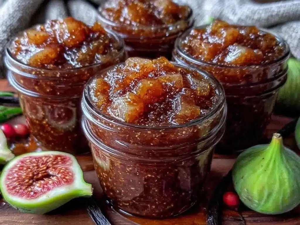 honey vanilla fig jam - featured image