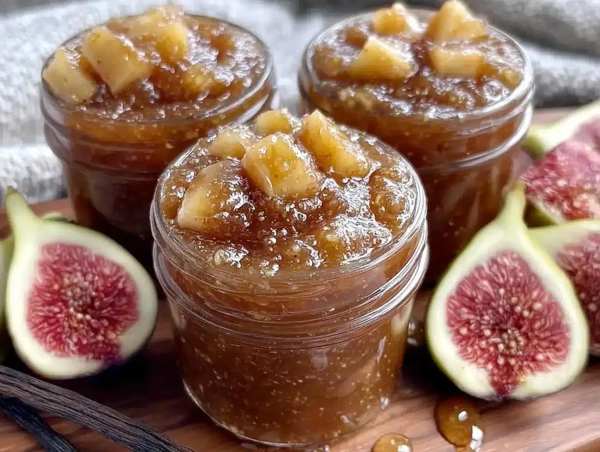 honey vanilla fig jam preparation steps